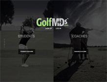 Tablet Screenshot of golfmds.com
